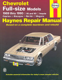Chevrolet_full-size_automotive_repair_manual